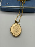 14k Gold Necklace With Gold Locket - thumbnail 2 of 10