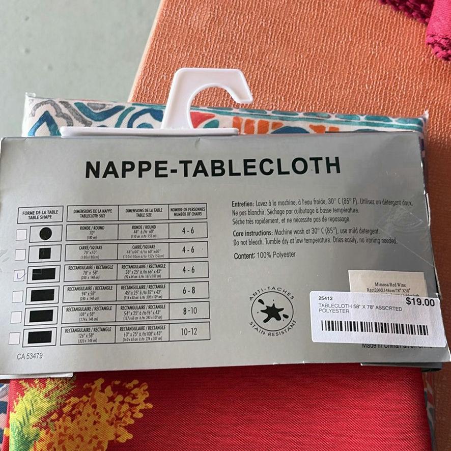 Tablecloths And Napkins - image 8 of 14