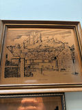 Copper Tone Relief Art From England - thumbnail 4 of 17