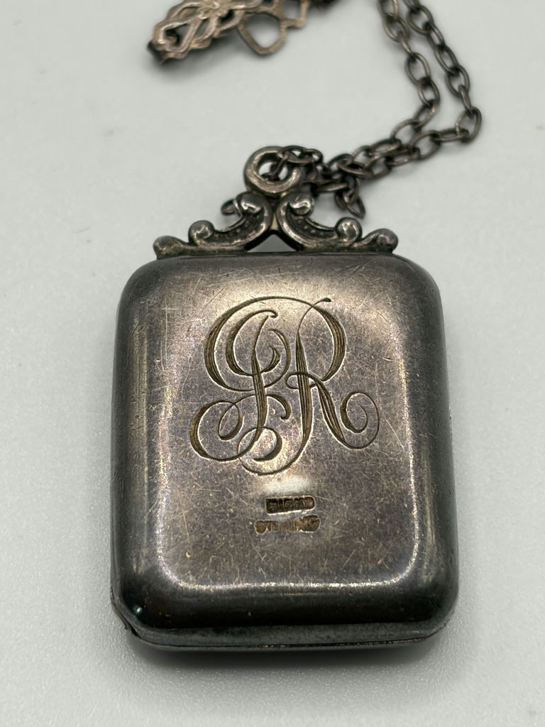Vintage Birks Sterling Locket - image 5 of 9