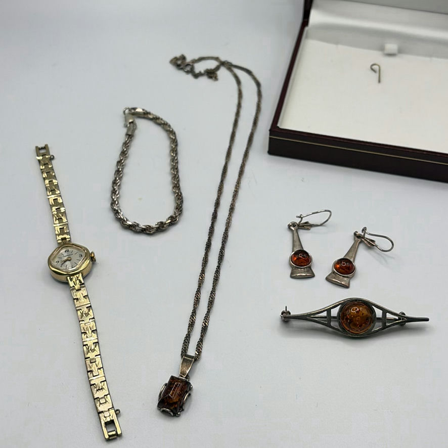 925 Jewelry And Bulova Watch - image 1 of 12