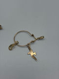 14k Gold Charms On Pendant And Black Opal Pendant - thumbnail 5 of 9