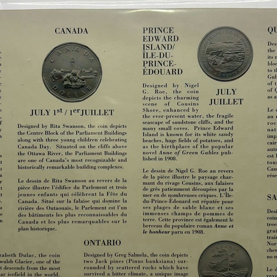 Canada 125 Quarter Set - image 9 of 12