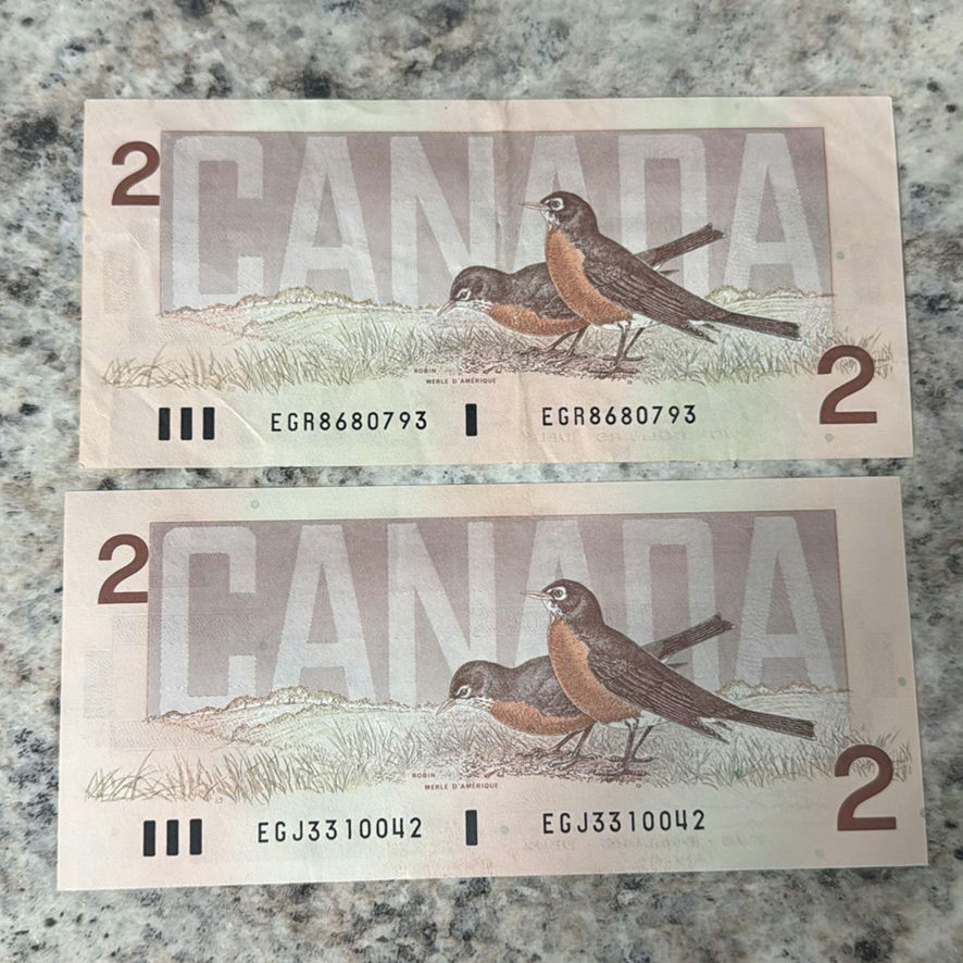 $52 In Canadian $2 Bills - image 9 of 27
