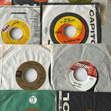 Large Assortment Of 45’s Records In case - thumbnail 10 of 32