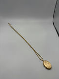 14k Gold Necklace With Gold Locket - thumbnail 3 of 10