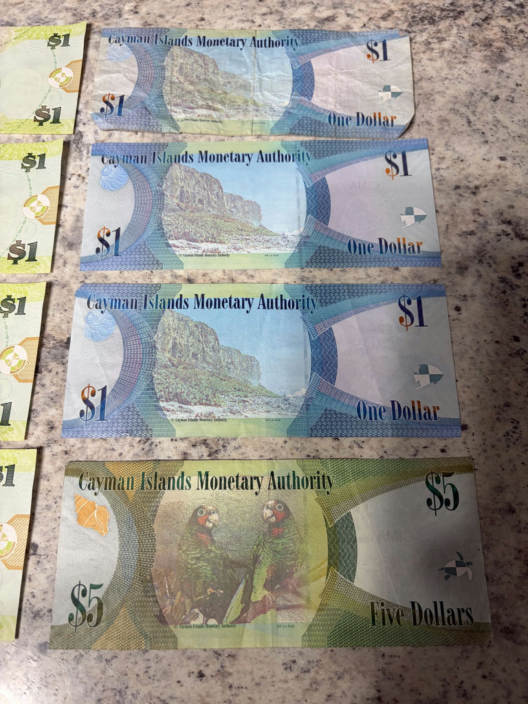 Bahamas, Cayman Islands And Mexico Currency - image 6 of 11
