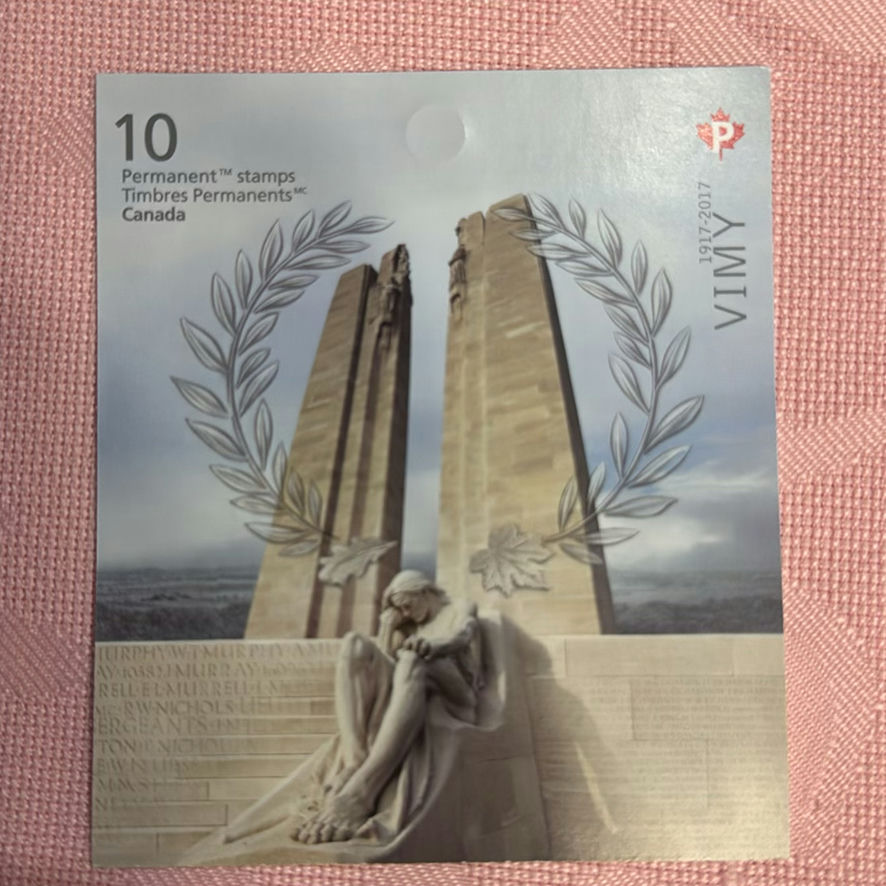 Canadian War Stamps And Coins Incl. 2017 $3 Fine Silver Coin - image 4 of 14