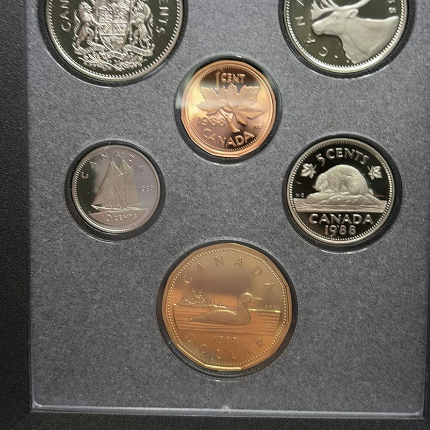 Canadian Proof Coin Sets 1987-1989 - image 14 of 21