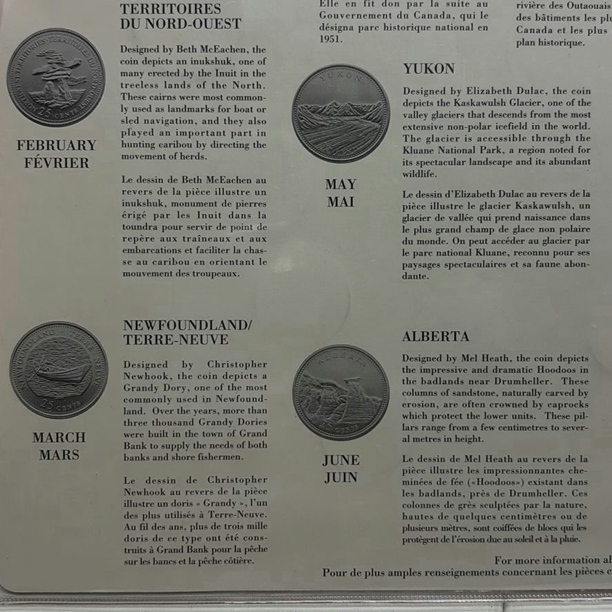 Canada 125 Quarter Set - image 8 of 12
