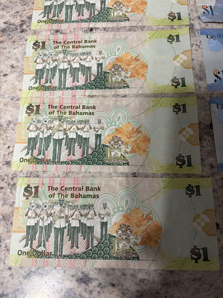 Bahamas, Cayman Islands And Mexico Currency - image 8 of 11