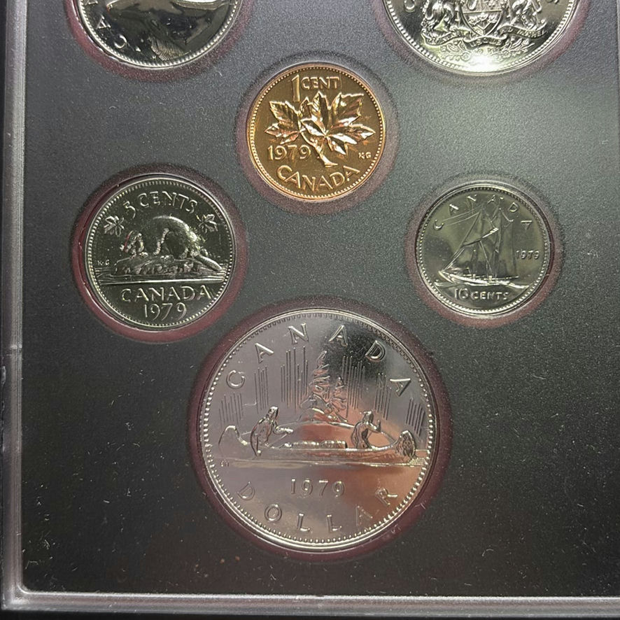 Canadian Double Set Struck Set 1979 And 1980 - image 6 of 20