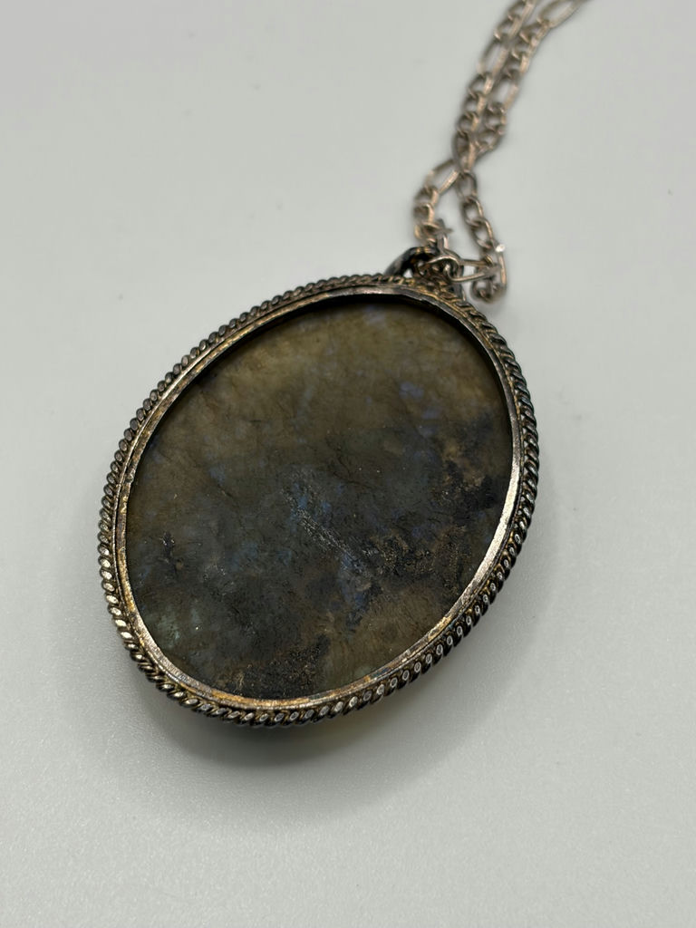 Labradorite Pendant And Earrings - image 2 of 8
