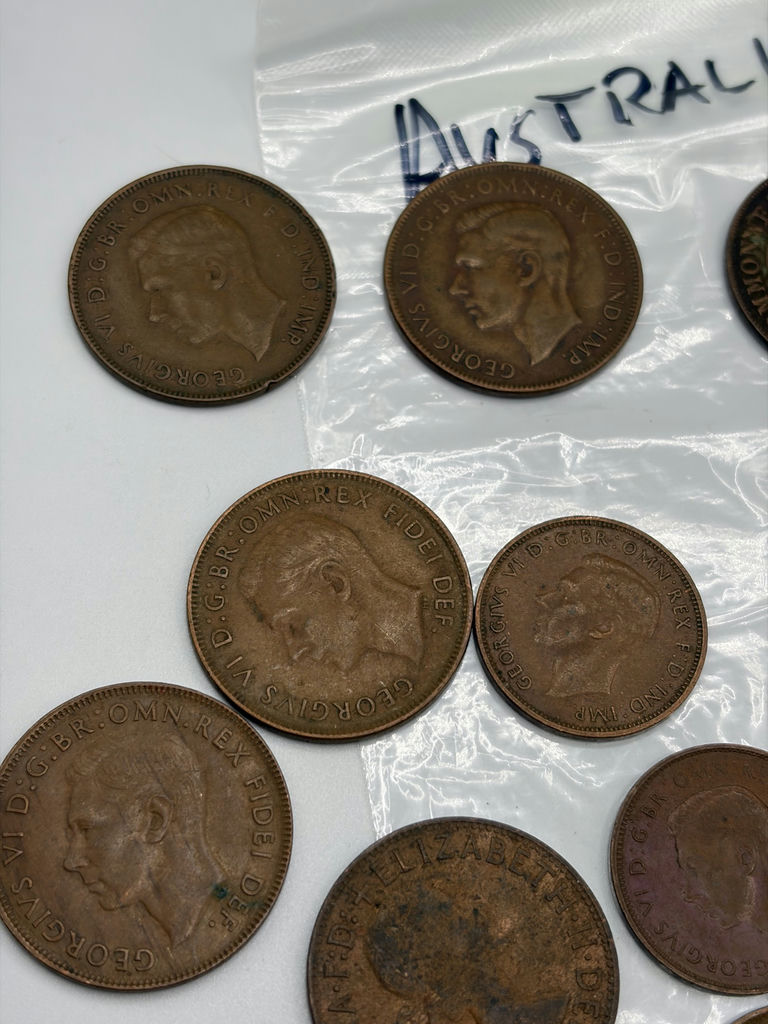 Australian Coins W 4 Silver Coins - image 9 of 16
