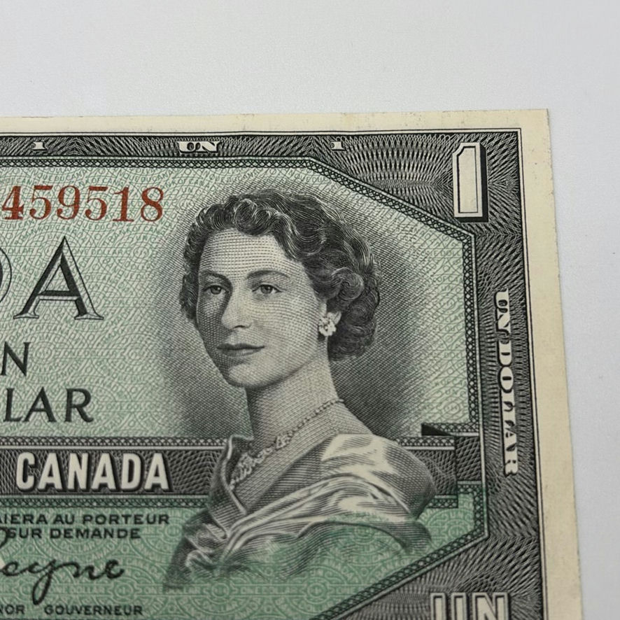 $1 1954 Devil’s Head Bill And Loonie Coin - image 7 of 12