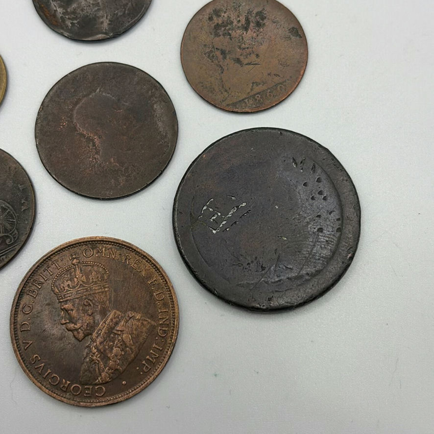 Old Coins Barely Legible - image 2 of 6