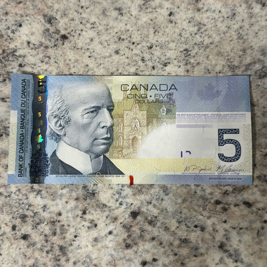 $25 In Canadian $5’s 2006 - image 8 of 11