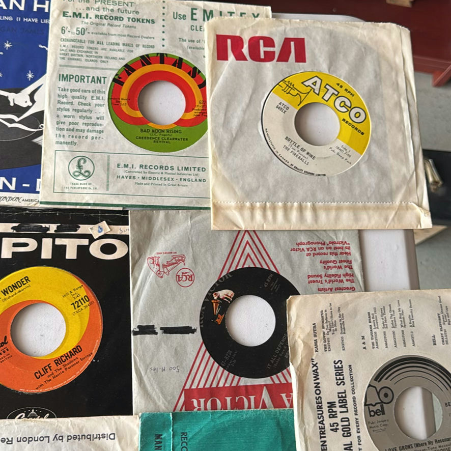 Vintage 45’s In Case - image 10 of 22