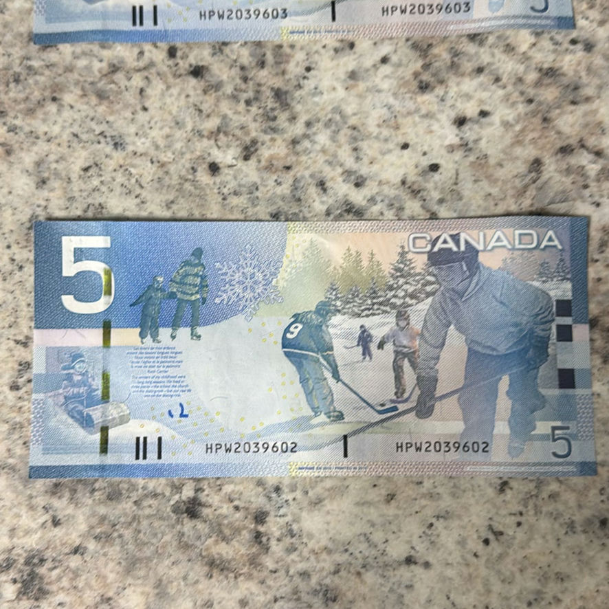 $25 In Canadian $5’s 2006 - image 7 of 11