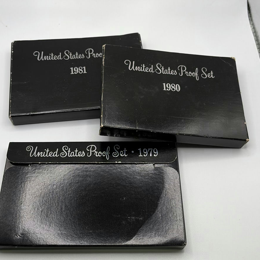 U.S. Proof Sets 1979-1981 - image 1 of 8