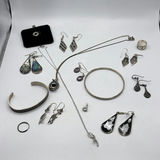 925 Silver Jewelry Lot - thumbnail 1 of 18