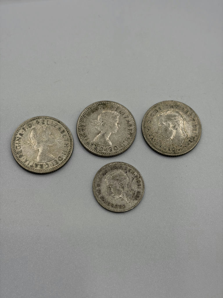 Australian Coins W 4 Silver Coins - image 14 of 16