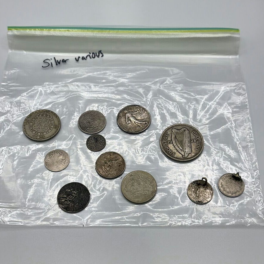 Various Countries Silver Coins - image 1 of 20