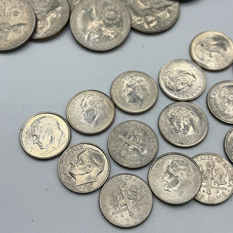 US Quarters And Dimes - image 6 of 15
