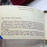 1983 US Silver Olympic Coin And Mount Rushmore Coin - thumbnail 7 of 14