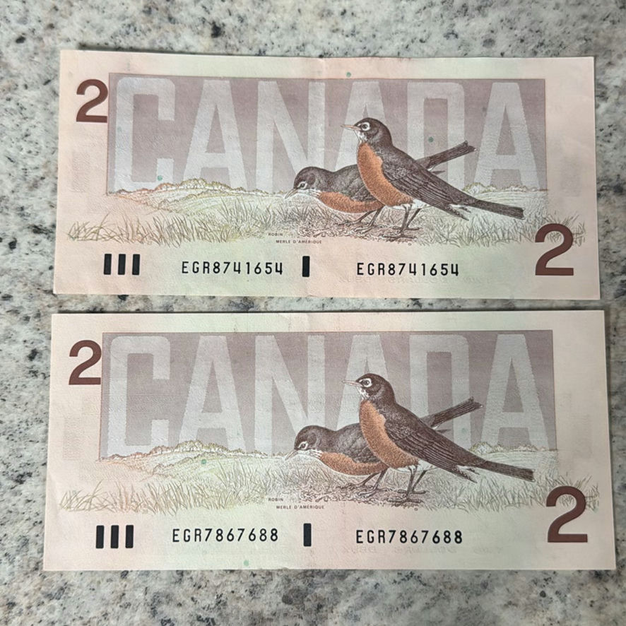 $52 In Canadian $2 Bills - image 7 of 27