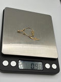 14k Gold Charms On Pendant And Black Opal Pendant - thumbnail 9 of 9