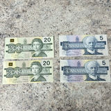 $50 In Canadian $20 And $5’s - thumbnail 1 of 9