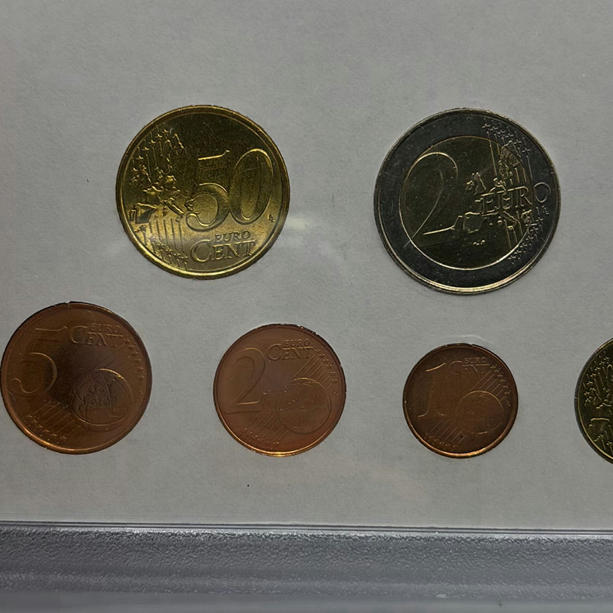 Euro Coin Set And UK Coin Set - image 5 of 12