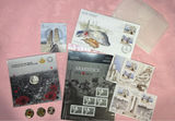 Canadian War Stamps And Coins Incl. 2017 $3 Fine Silver Coin - thumbnail 1 of 14