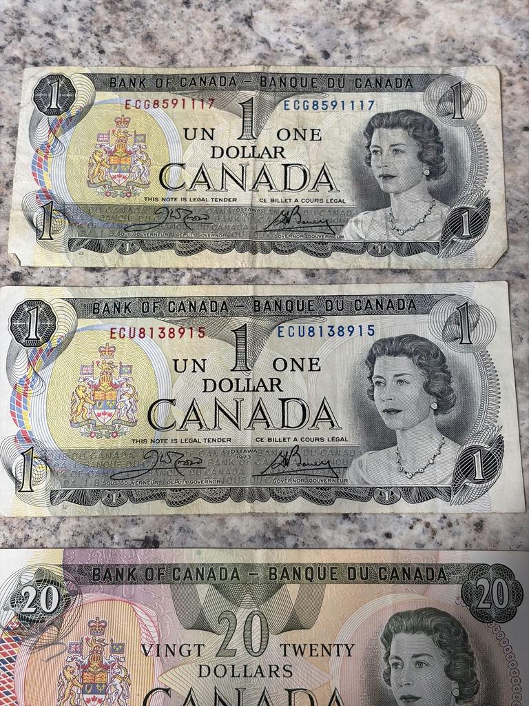 1970’s Canadian Currency $22 - image 3 of 6
