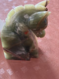 Vintage Pair Of Onyx Horse Bookends - thumbnail 4 of 17