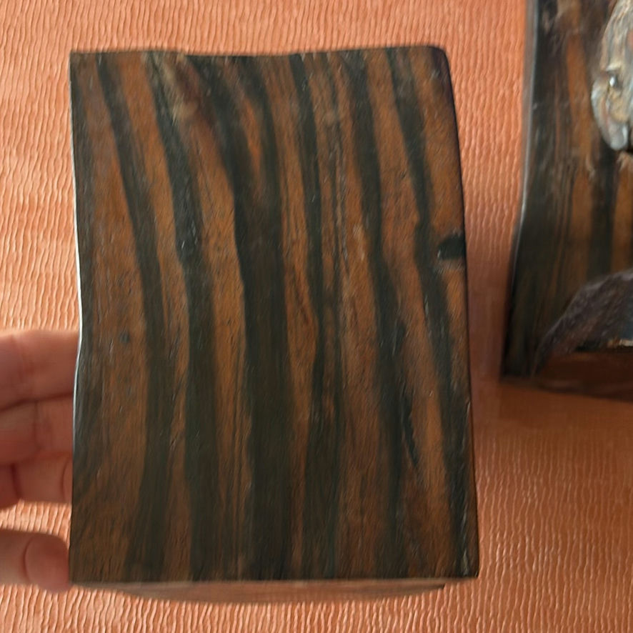 Pair Of African Tribal Wooden Bookends - image 5 of 7