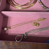 Wooden Jewelry Box With Jewelry - thumbnail 12 of 16