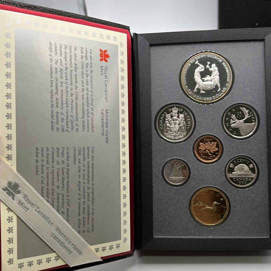 Canadian Proof Coin Sets 1987-1989 - image 10 of 21