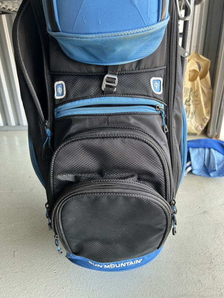 Sun Mountain Golf Bag W Assorted Clubs - image 2 of 14