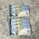 $25 In Canadian $5’s - thumbnail 1 of 11