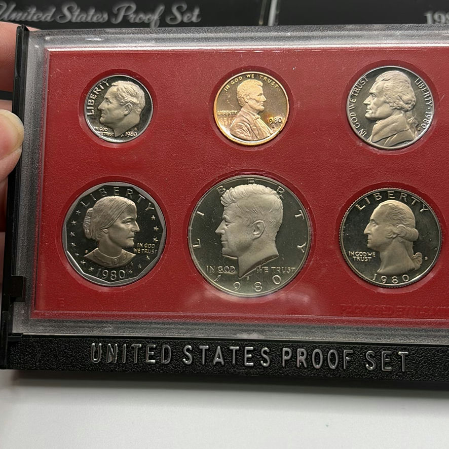 U.S. Proof Sets 1979-1981 - image 4 of 8