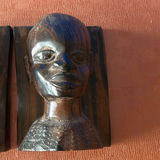 Pair Of African Tribal Wooden Bookends - thumbnail 3 of 7