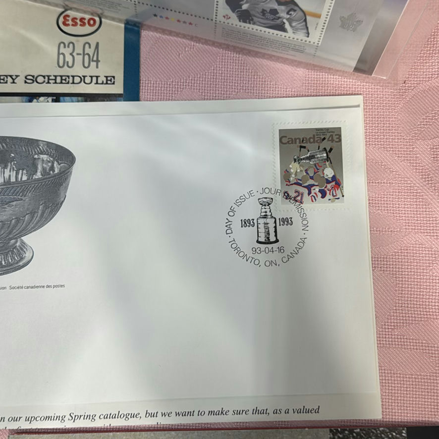Hockey Collectibles Incl. Silver Montreal Canadiens Coin - image 12 of 25
