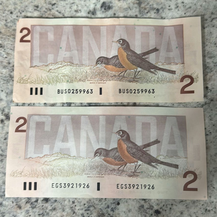 $52 In Canadian $2 Bills - image 3 of 27