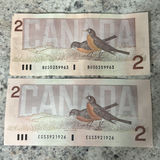 $52 In Canadian $2 Bills - thumbnail 3 of 27