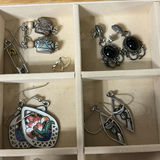 Vintage Mele Jewelry Box W Jewelry - thumbnail 9 of 21