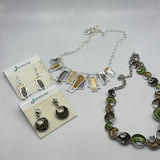 3 Necklaces and Earring Sets - thumbnail 1 of 18