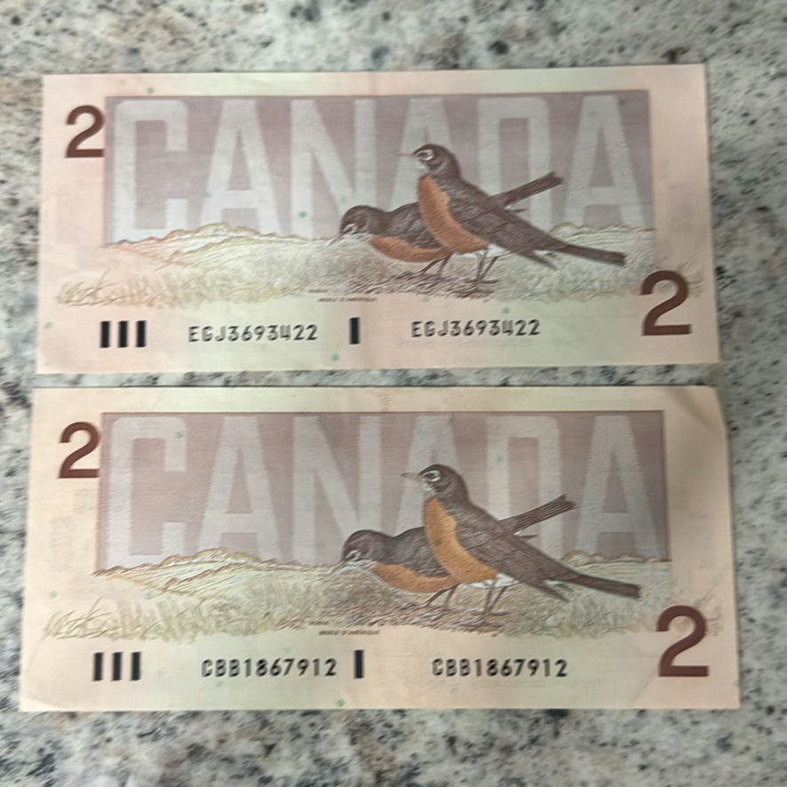 $52 In Canadian $2 Bills - image 13 of 27