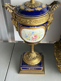 19th Century French Sevres Style Clock Garniture Set - thumbnail 10 of 28